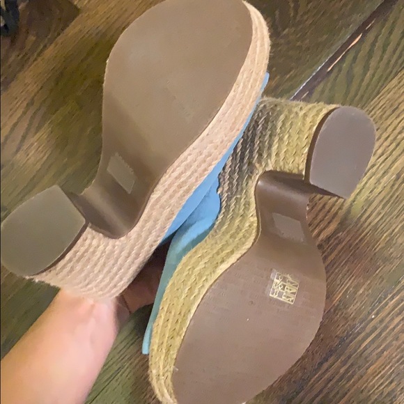 Schutz blue mules - Picture 4 of 4